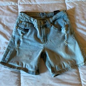Shorts jeans, for all 7 mankind, size 12